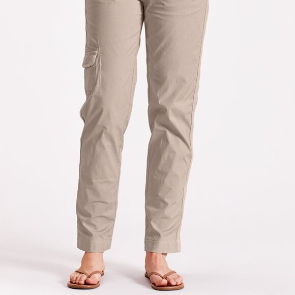 FRESH PRODUCE Safari Ankle Pants Cobblestone cotton/spandx Broadcloth - Picture 6 of 6